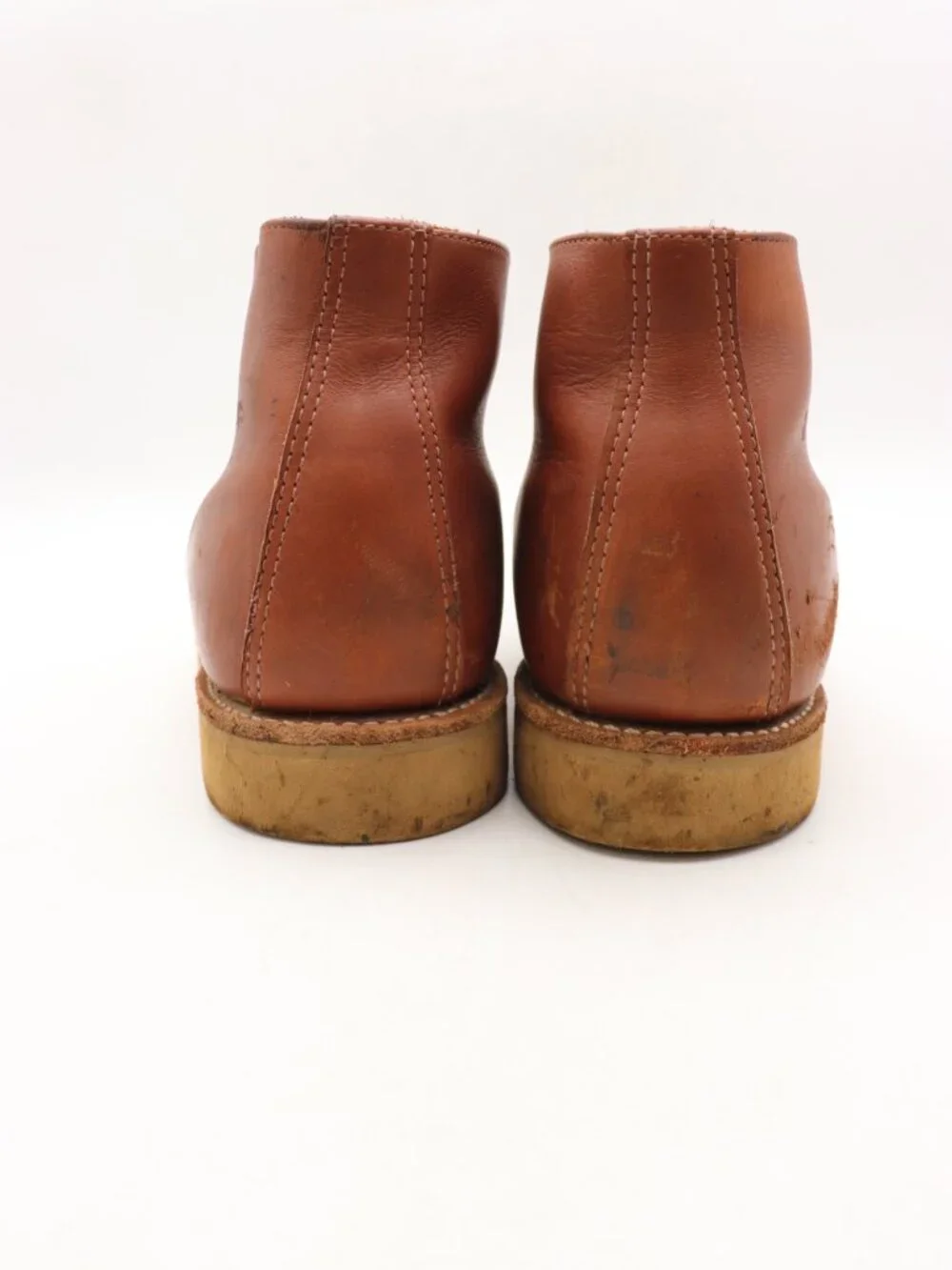 Red Wing 595 Traction Tred Chukka Work Men’s 11.5 EE Brown Leather Heritage USA
